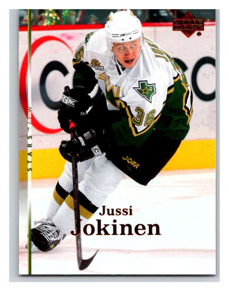 2007-08 Upper Deck #87 Jussi Jokinen Stars Image 1