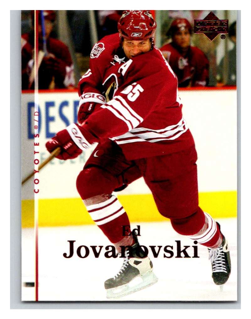 2007-08 Upper Deck #100 Ed Jovanovski Coyotes Image 1
