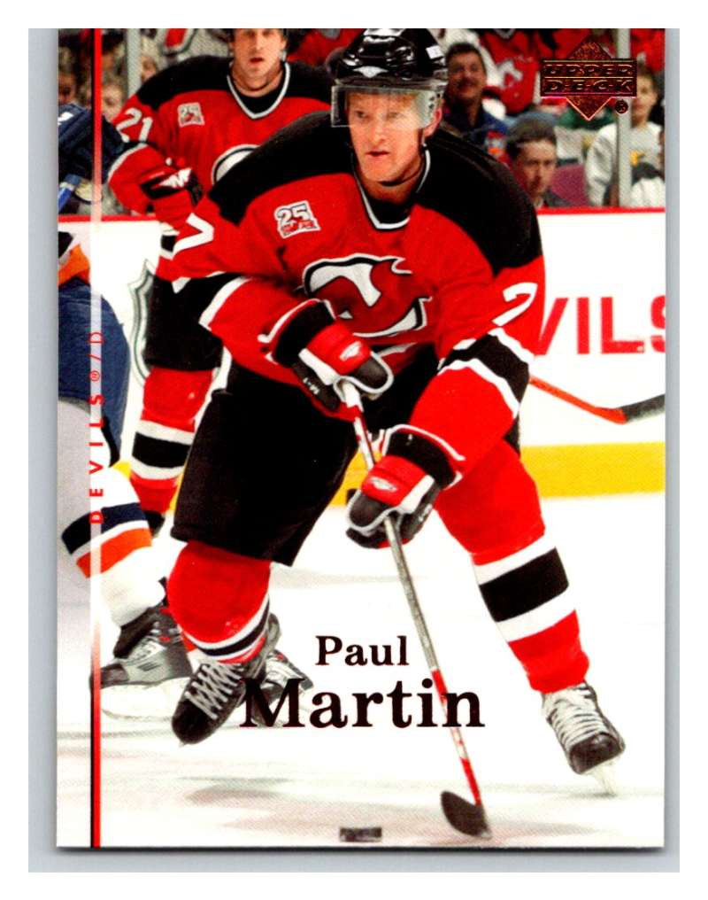 2007-08 Upper Deck #104 Paul Martin NJ Devils Image 1