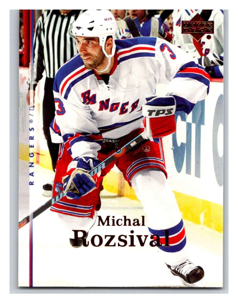 2007-08 Upper Deck #120 Michal Rozsival NY Rangers Image 1