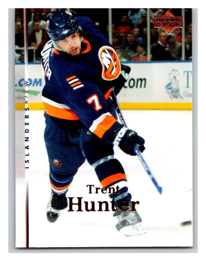 2007-08 Upper Deck #123 Trent Hunter NY Islanders Image 1