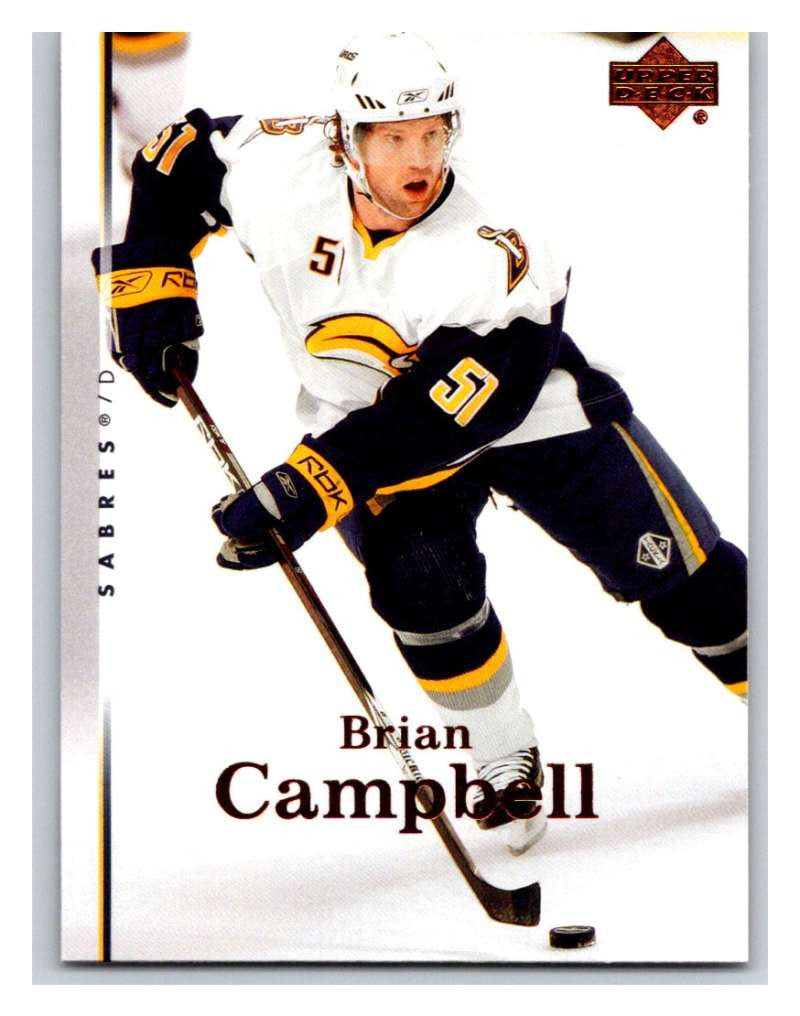 2007-08 Upper Deck #137 Brian Campbell Sabres