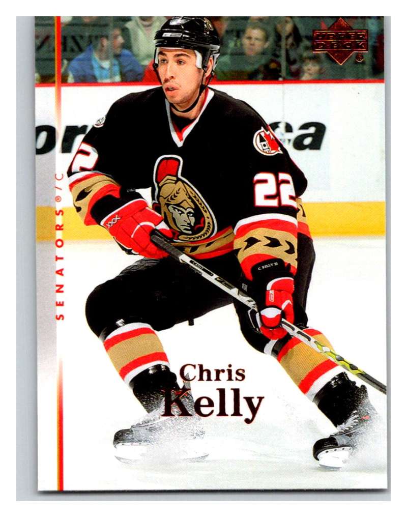 2007-08 Upper Deck #143 Chris Kelly Senators Image 1