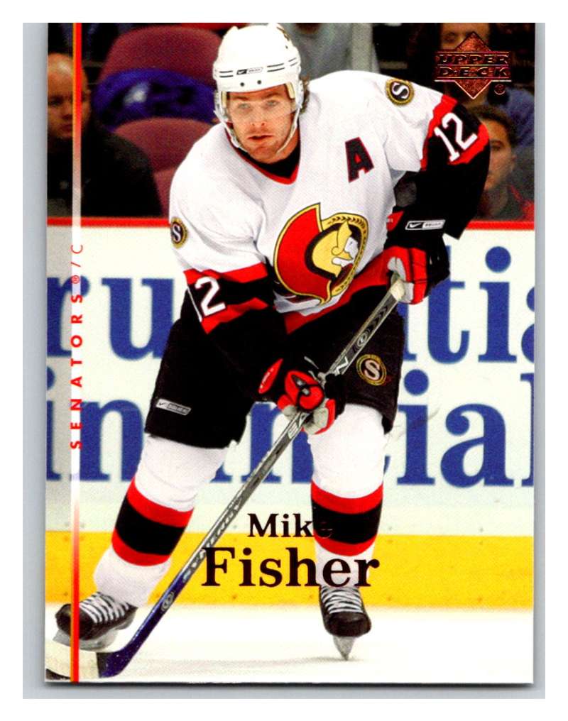 2007-08 Upper Deck #146 Mike Fisher Senators Image 1