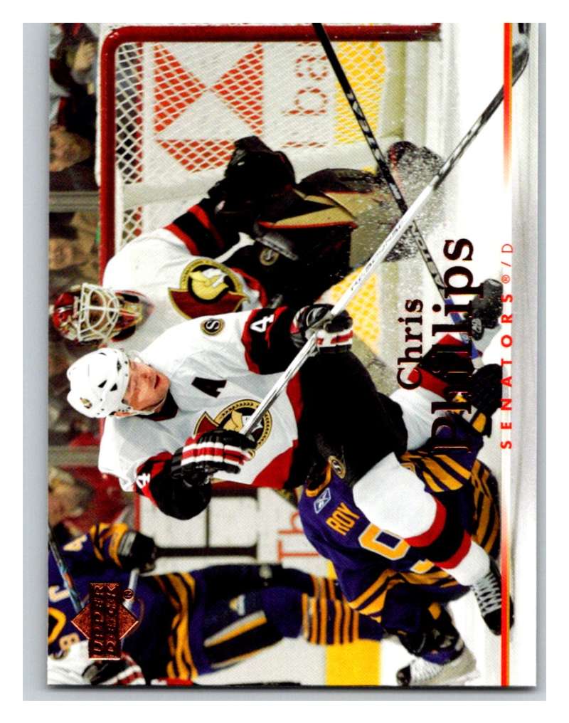 2007-08 Upper Deck #147 Chris Phillips Senators Image 1