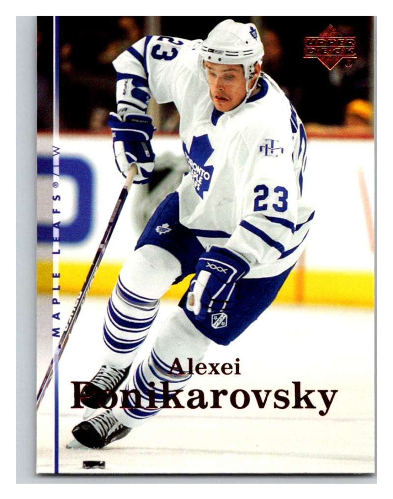 2007-08 Upper Deck #150 Alexei Ponikarovsky Maple Leafs Image 1