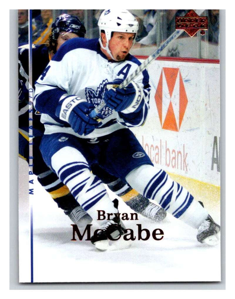 2007-08 Upper Deck #153 Bryan McCabe Maple Leafs