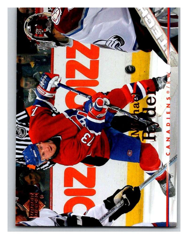 2007-08 Upper Deck #155 Michael Ryder Canadiens