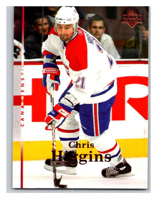 2007-08 Upper Deck #160 Chris Higgins Canadiens