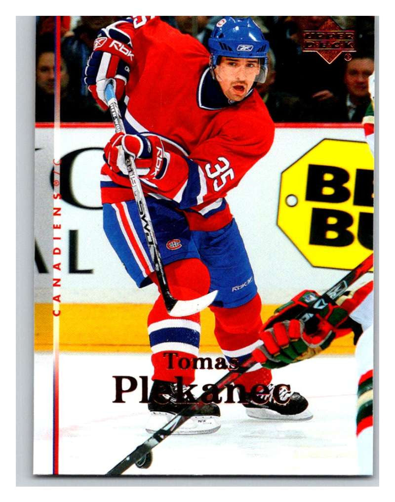 2007-08 Upper Deck #161 Tomas Plekanec Canadiens