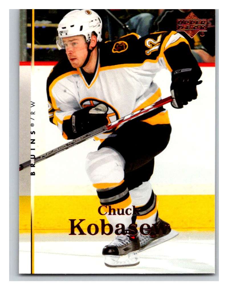 2007-08 Upper Deck #166 Chuck Kobasew Bruins Image 1