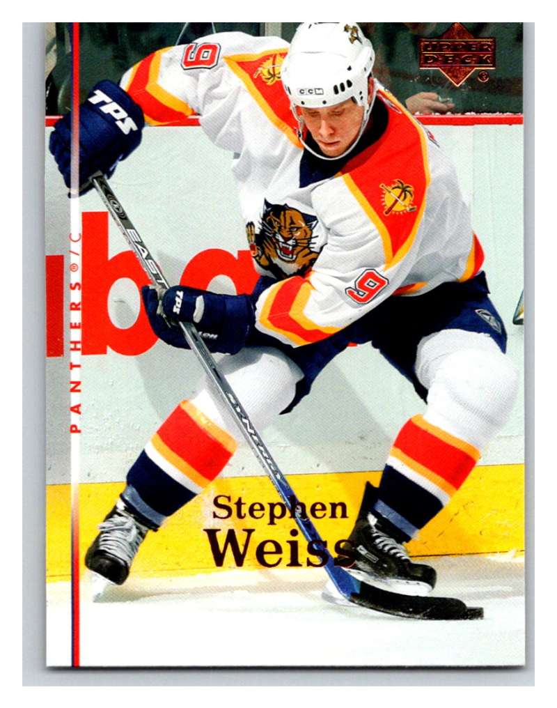 2007-08 Upper Deck #189 Stephen Weiss Panthers Image 1