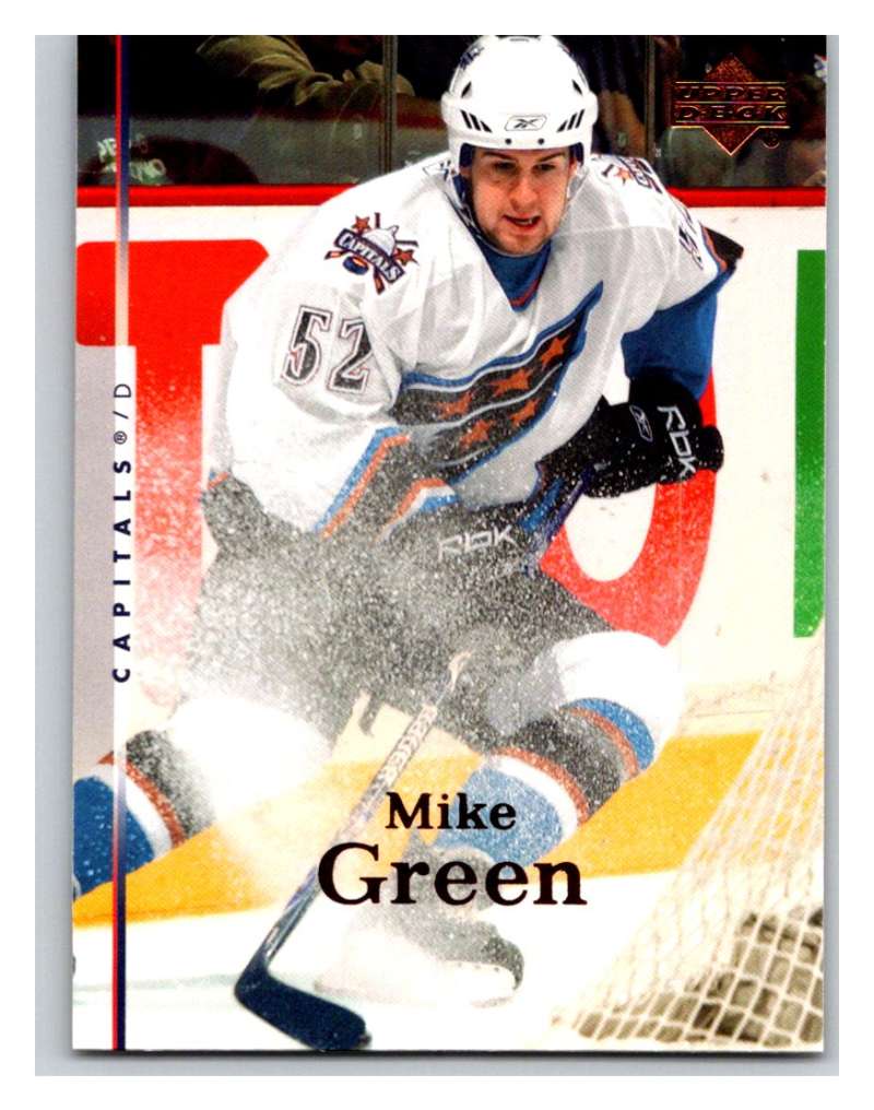 2007-08 Upper Deck #196 Mike Green Capitals Image 1