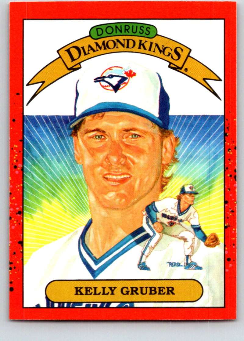 1990 Donruss #12 Kelly Gruber DK Mint  Image 1