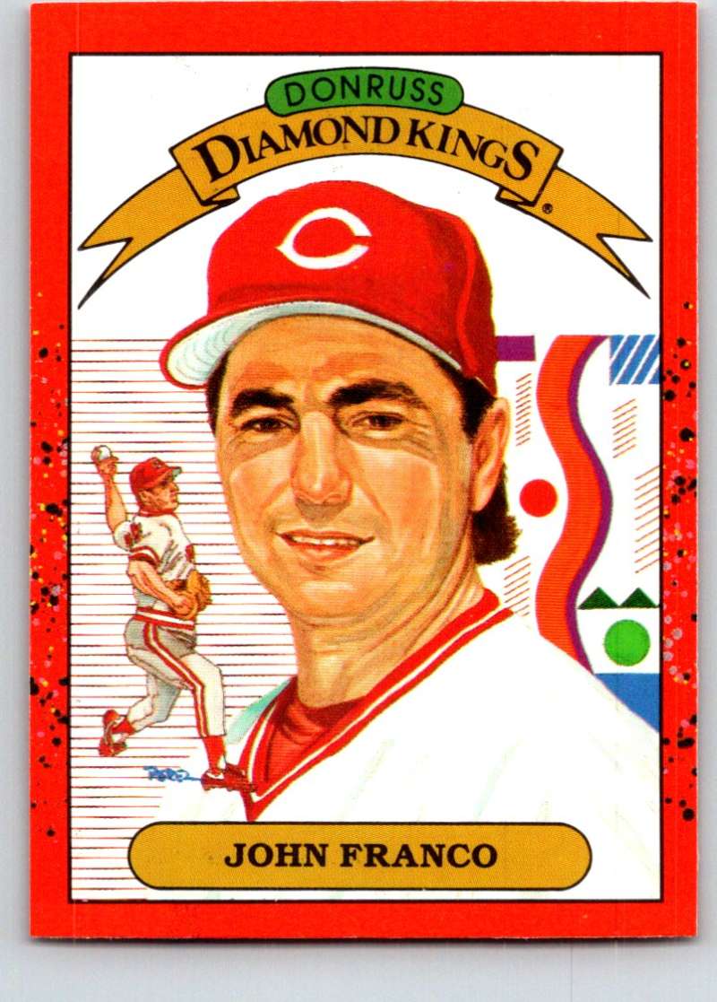 1990 Donruss #14 John Franco DK Mint  Image 1