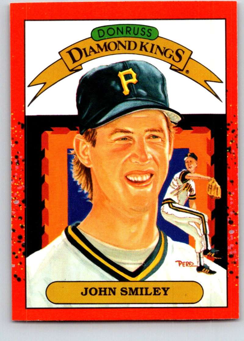 1990 Donruss #17 John Smiley DK Mint  Image 1