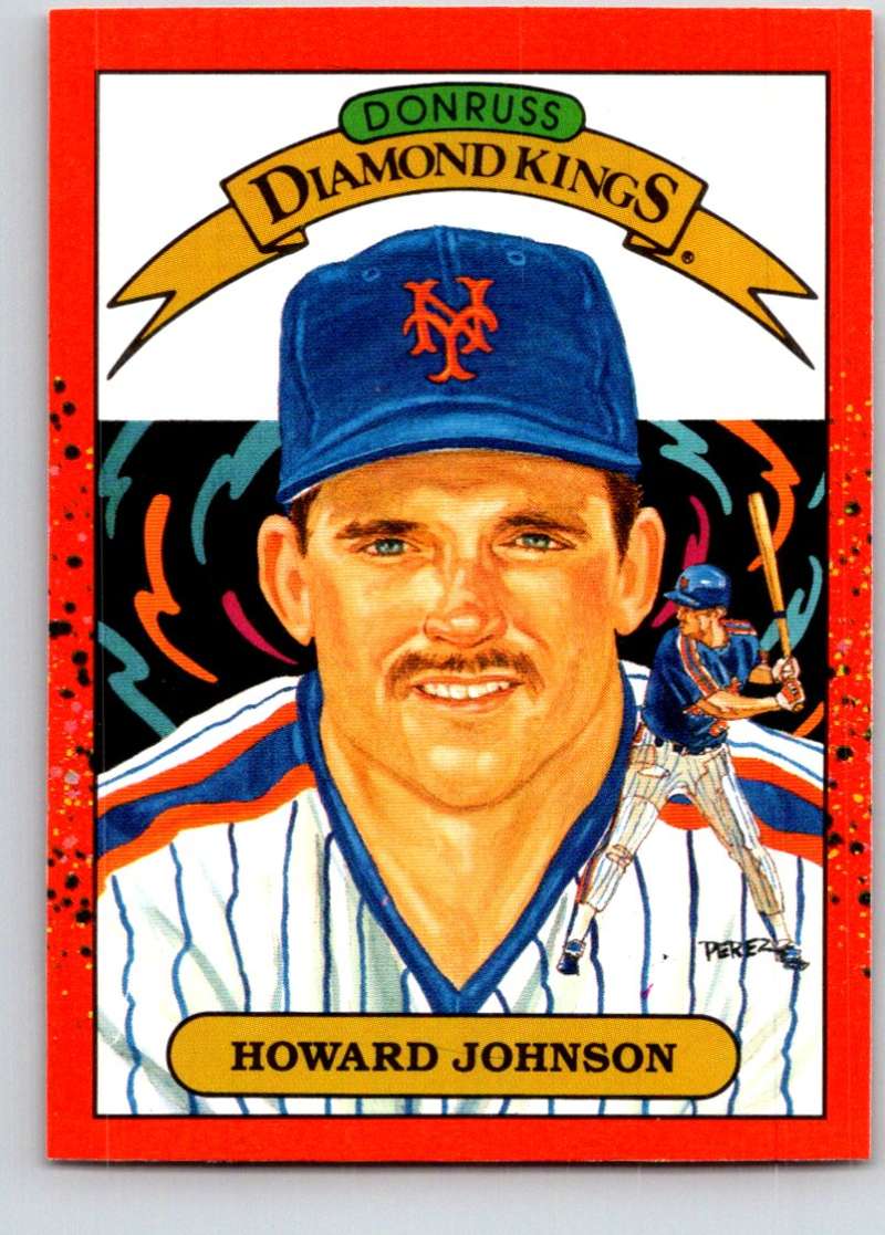1990 Donruss #18 Howard Johnson DK Mint  Image 1