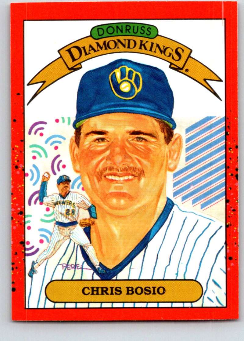 1990 Donruss #20 Chris Bosio DK Mint  Image 1