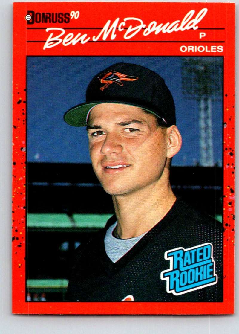 1990 Donruss #32 Ben McDonald Mint RC Rookie Image 1