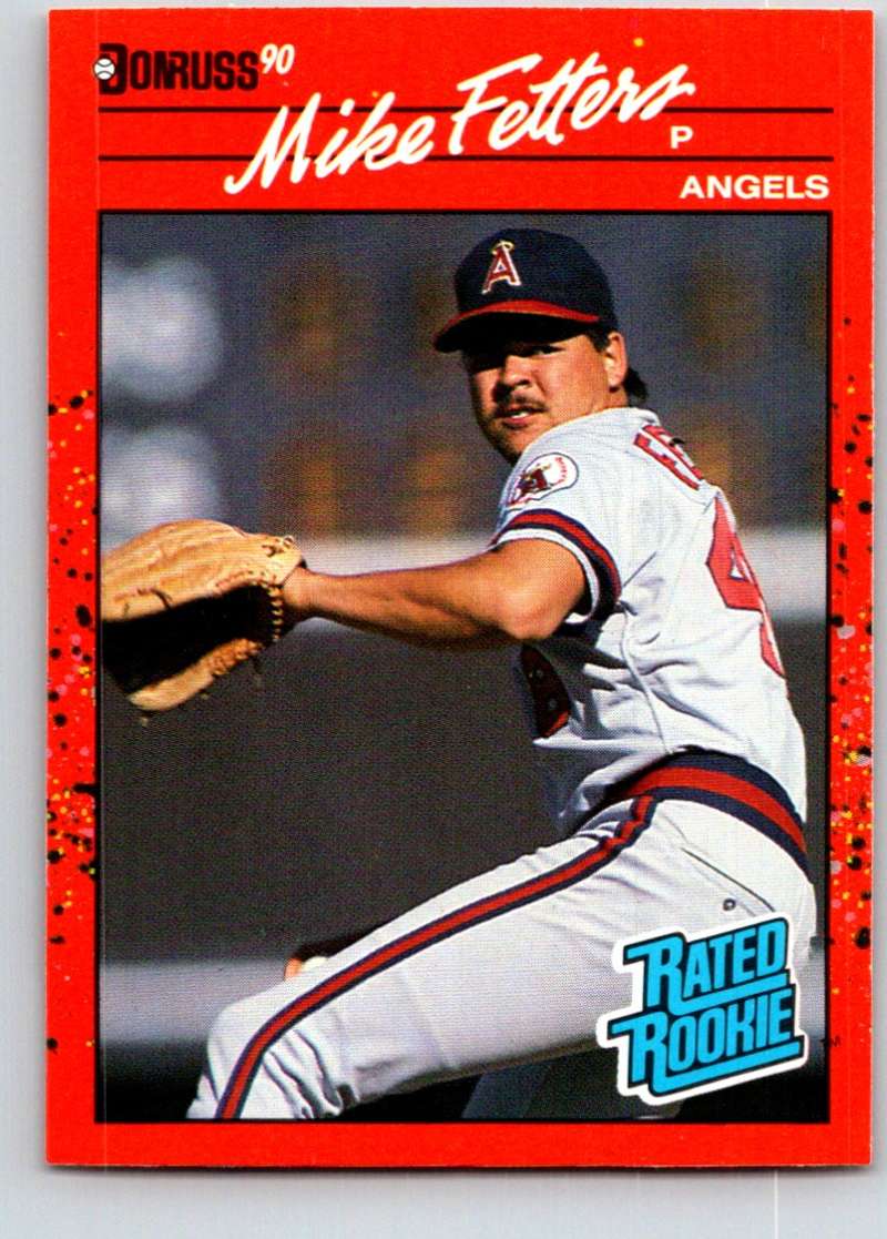 1990 Donruss #35 Mike Fetters Mint RC Rookie Image 1