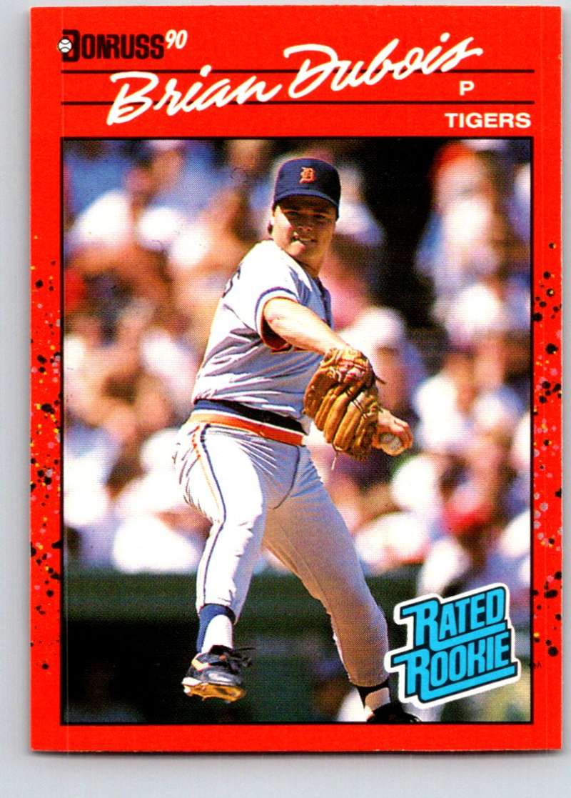1990 Donruss #38 Brian DuBois Mint RC Rookie Image 1