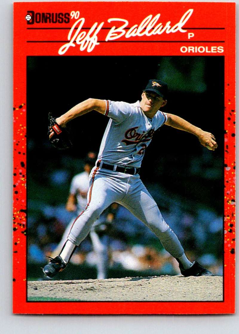 1990 Donruss #51 Jeff Ballard Mint  Image 1