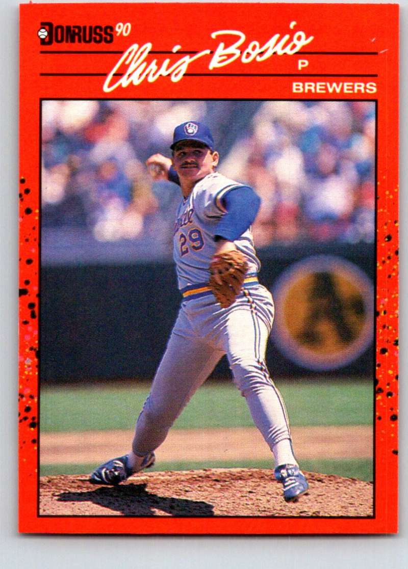 1990 Donruss #57 Chris Bosio Mint  Image 1