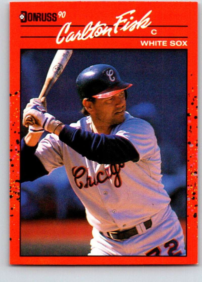 1990 Donruss #58 Carlton Fisk Mint  Image 1