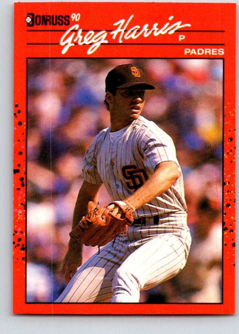 1990 Donruss #65 Greg W. Harris Mint  Image 1