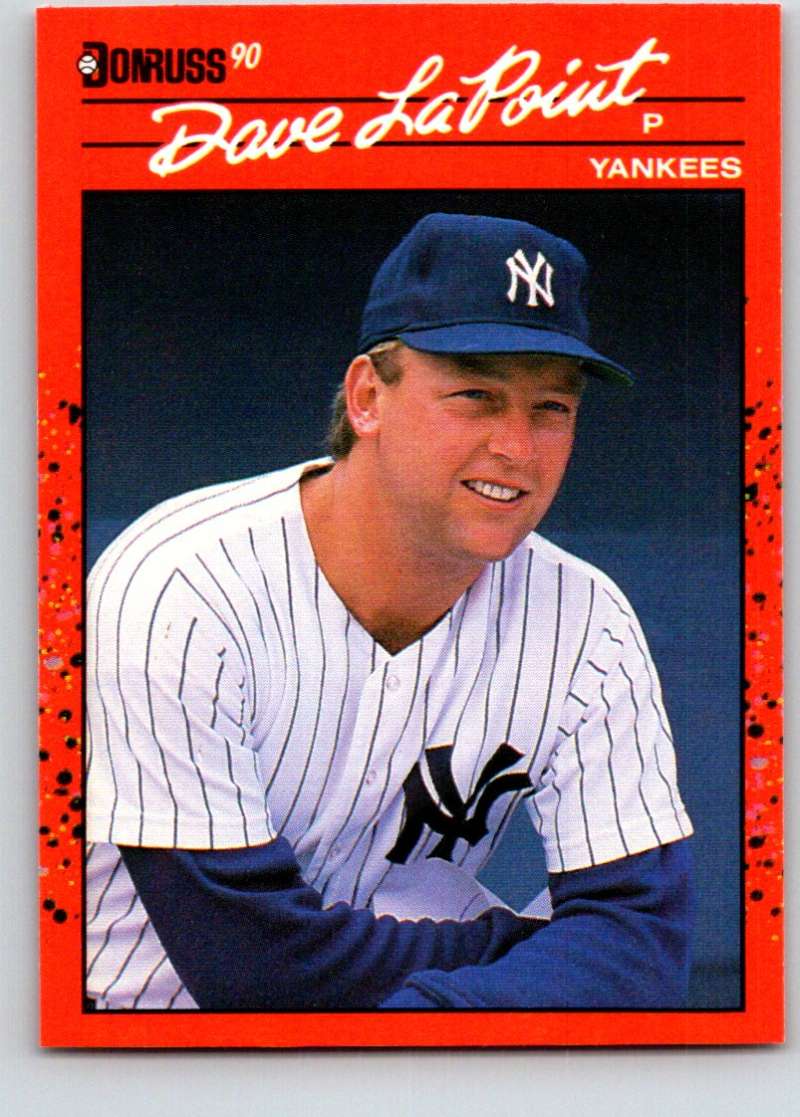 1990 Donruss #72 Dave LaPoint Mint  Image 1