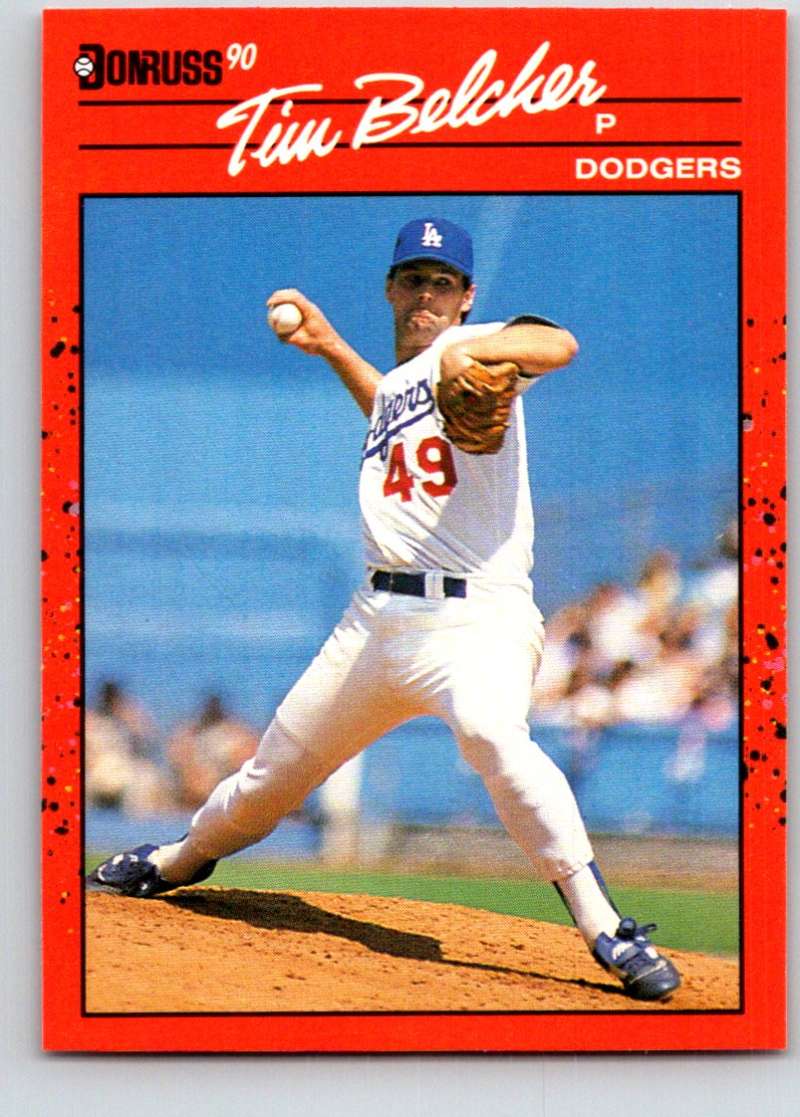 1990 Donruss #79 Tim Belcher Mint  Image 1