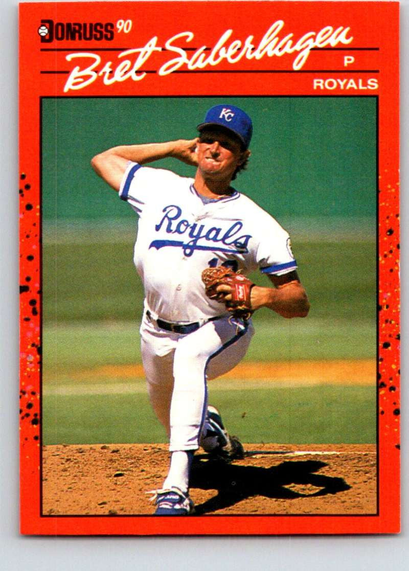 1990 Donruss #89 Bret Saberhagen Mint