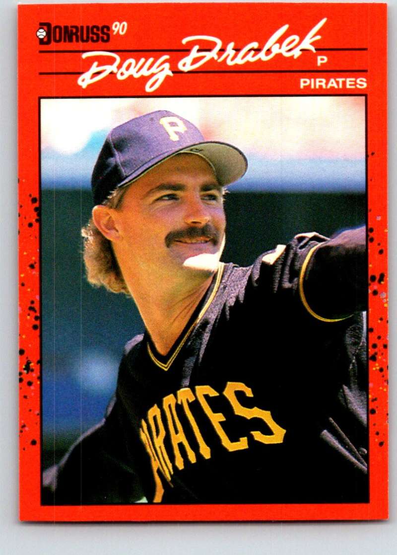 1990 Donruss #92 Doug Drabek Mint  Image 1