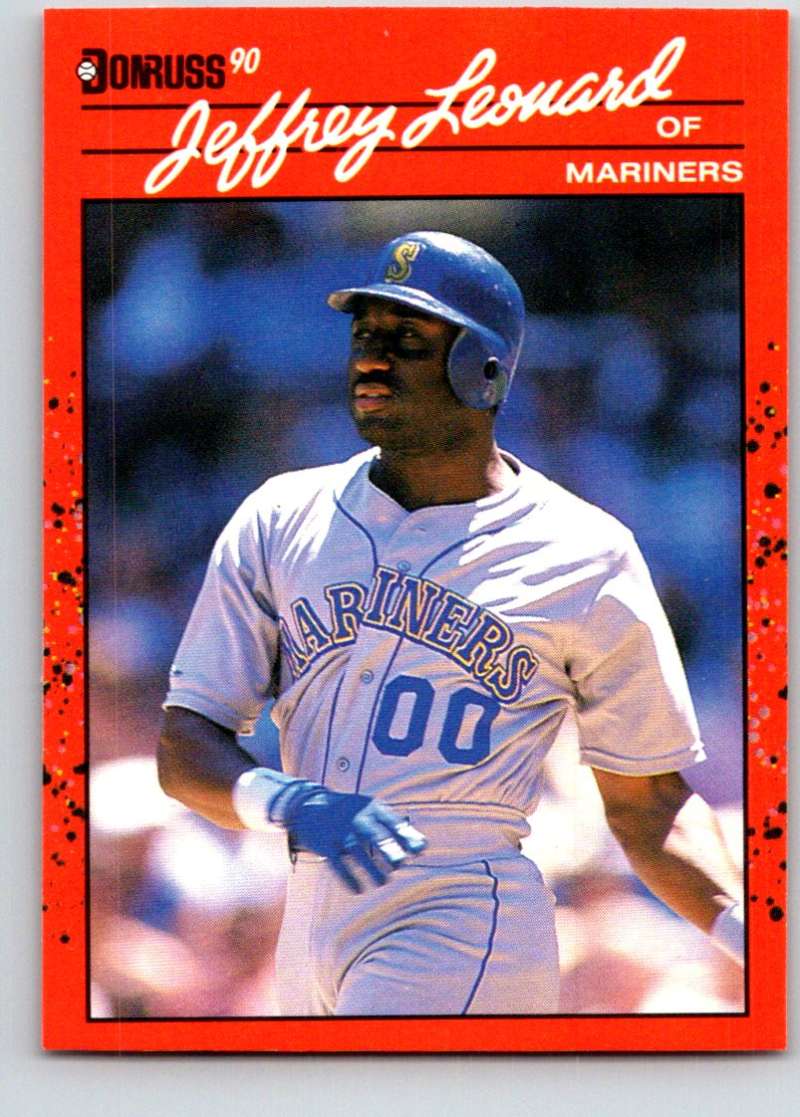 1990 Donruss #93 Jeffrey Leonard Mint  Image 1