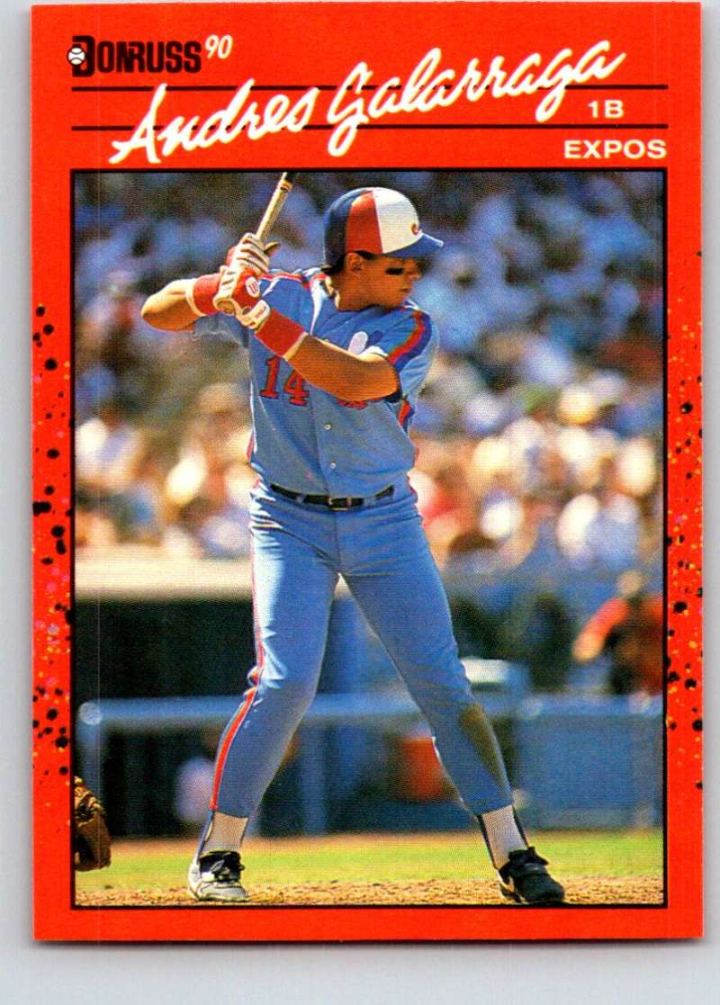 1990 Donruss #97 Andres Galarraga Mint  Image 1