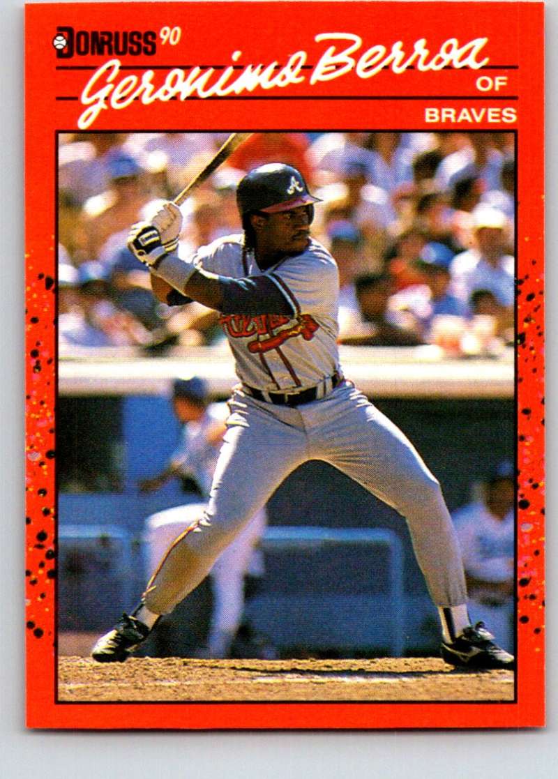 1990 Donruss #104 Geronimo Berroa Mint  Image 1