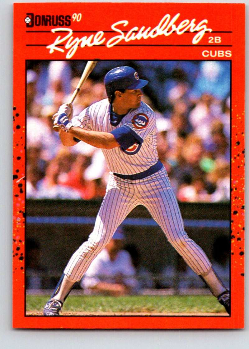1990 Donruss #105 Ryne Sandberg Mint  Image 1