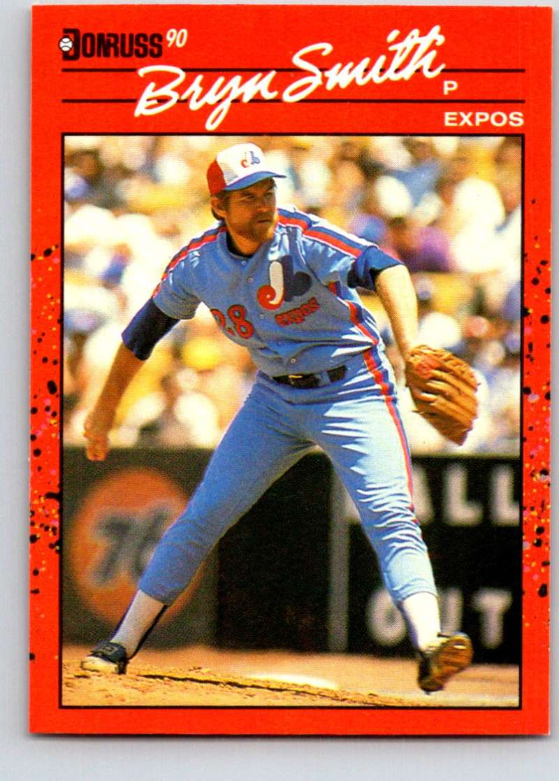 1990 Donruss #106 Bryn Smith Mint  Image 1