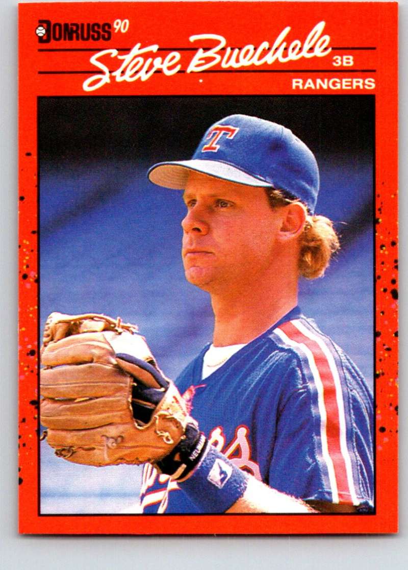 1990 Donruss #107 Steve Buechele Mint  Image 1