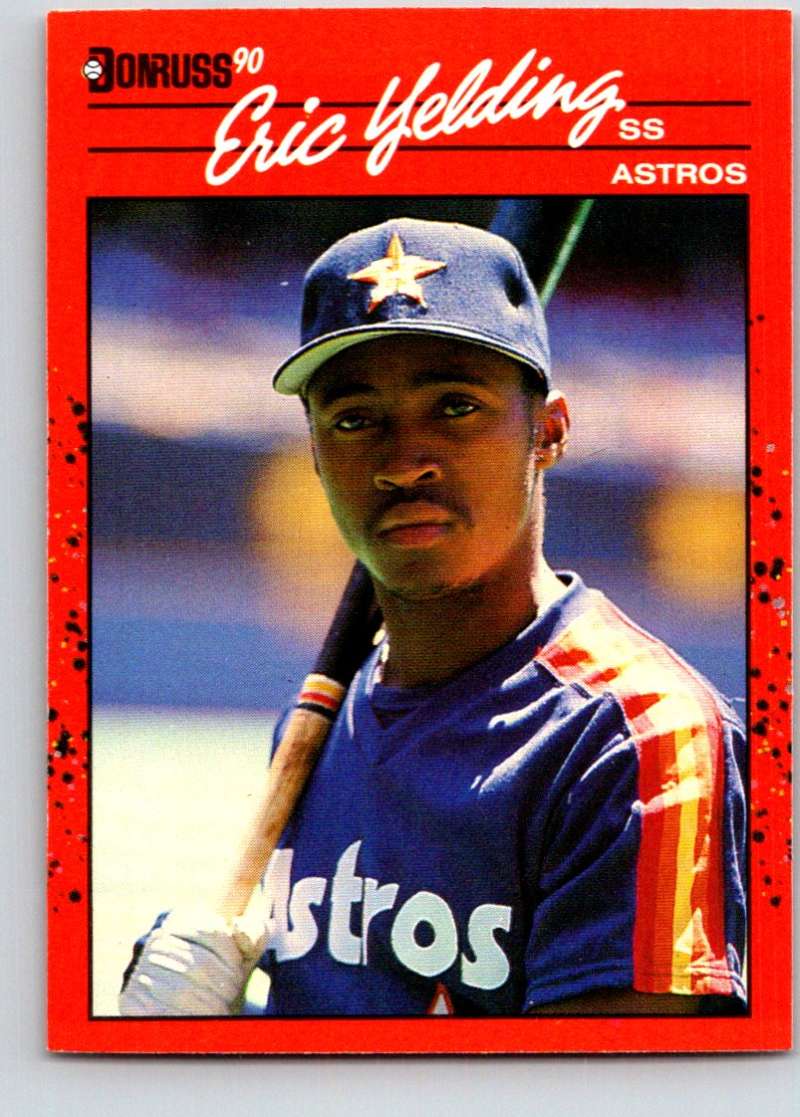 1990 Donruss #123 Eric Yelding Mint RC Rookie Image 1