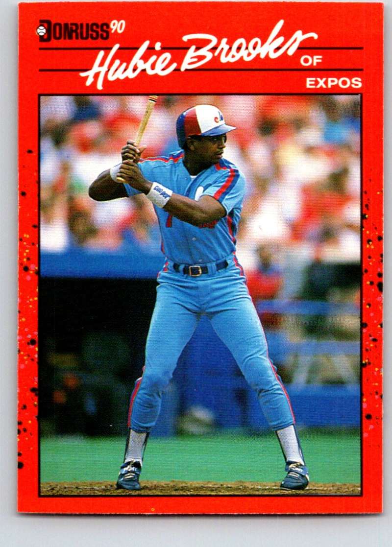 1990 Donruss #130 Hubie Brooks Mint  Image 1