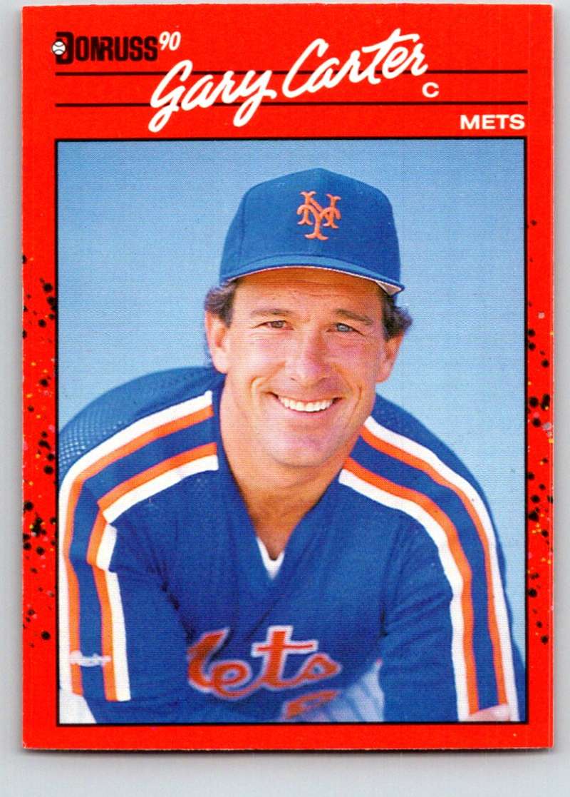 1990 Donruss #147 Gary Carter Mint  Image 1