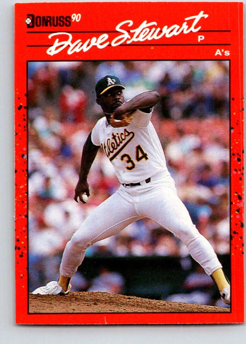 1990 Donruss #150 Dave Stewart Mint  Image 1