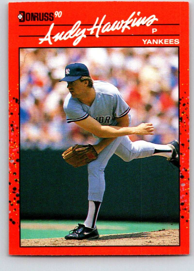 1990 Donruss #159 Andy Hawkins Mint  Image 1