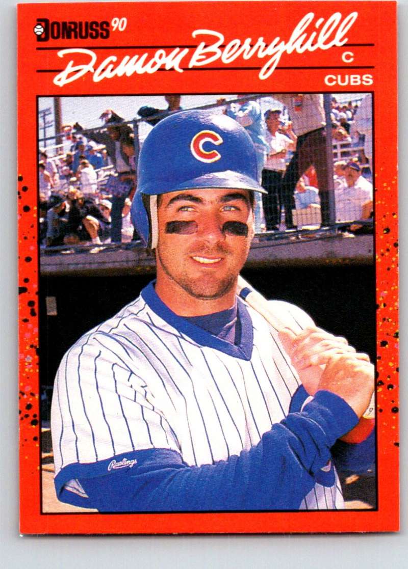 1990 Donruss #167 Damon Berryhill Mint  Image 1