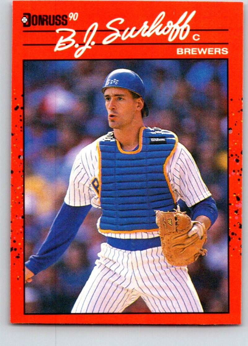 1990 Donruss #173 B.J. Surhoff Mint  Image 1
