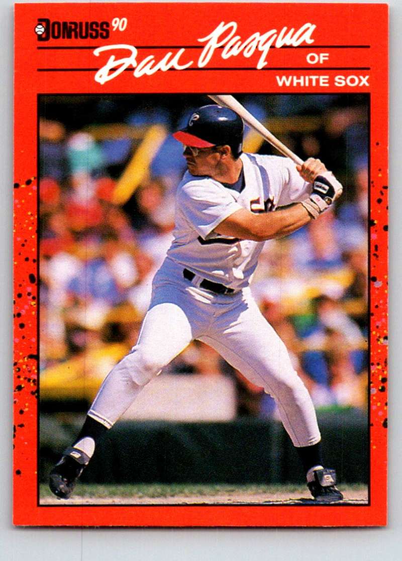 1990 Donruss #176 Dan Pasqua Mint  Image 1