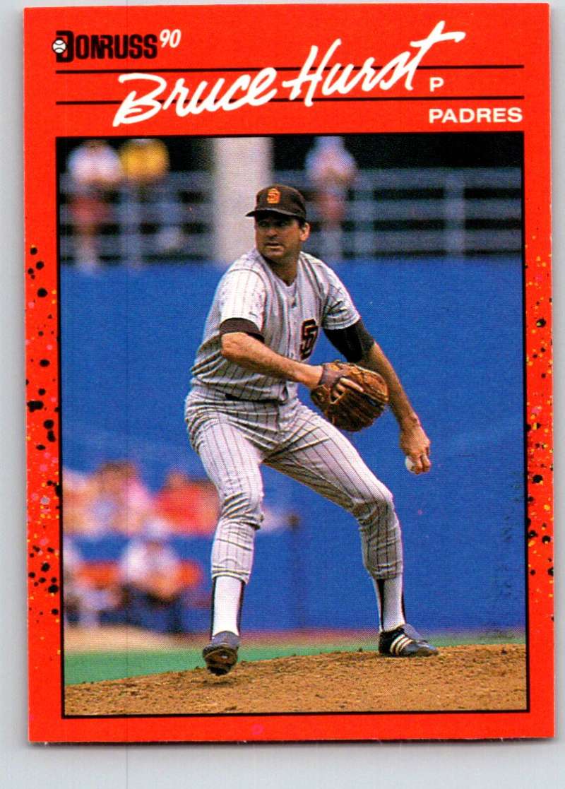 1990 Donruss #183 Bruce Hurst Mint  Image 1