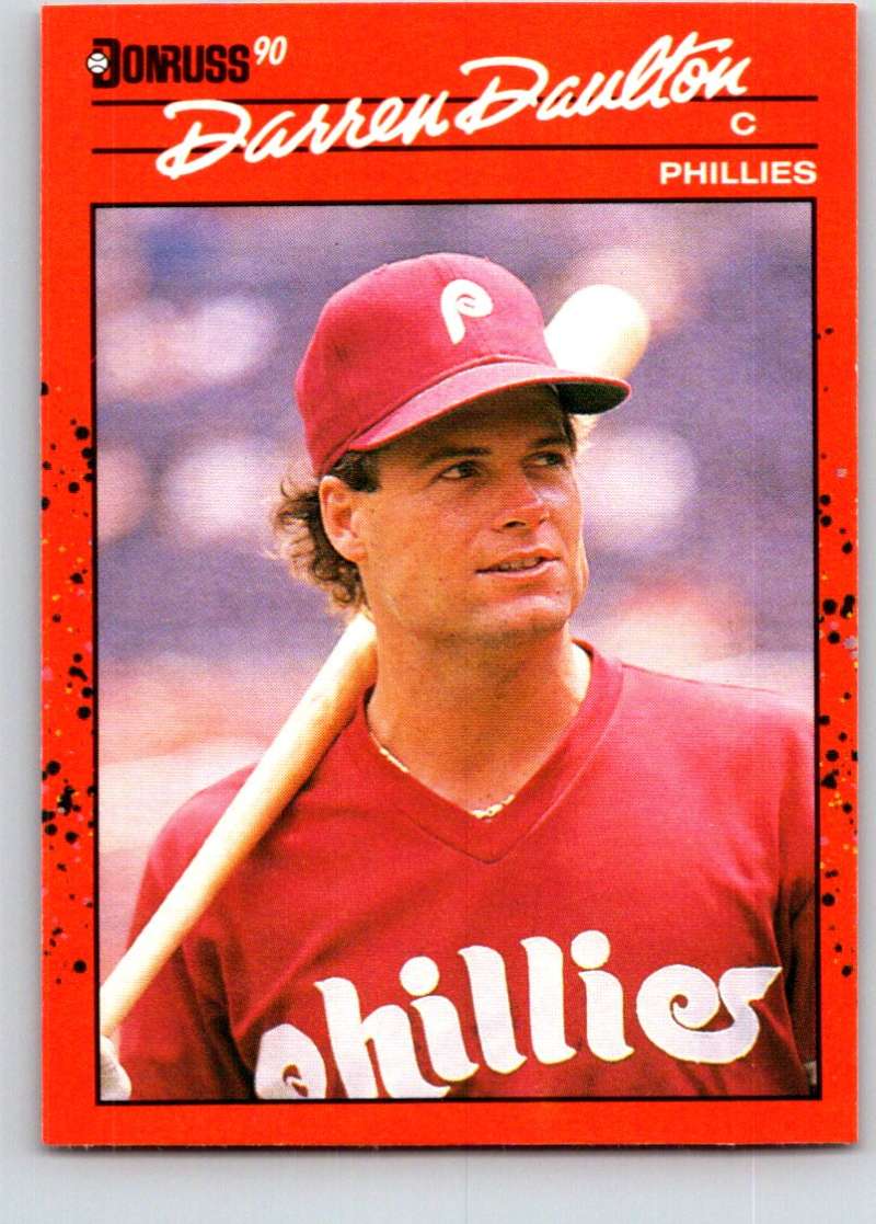 1990 Donruss #194 Darren Daulton Mint  Image 1