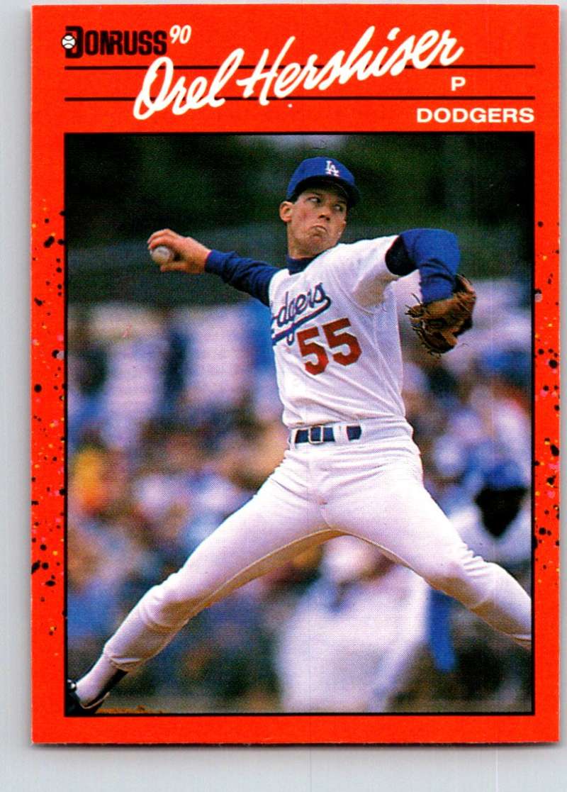 1990 Donruss #197 Orel Hershiser Mint  Image 1